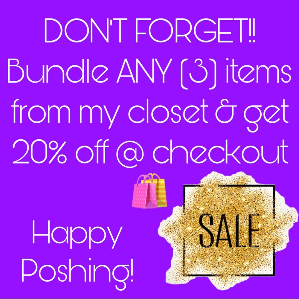ANY 3 ITEMS 20% OFF